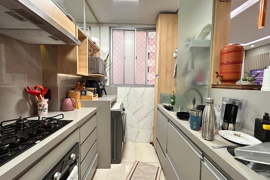 Apartamento à venda com 1 quarto, 45m² em Castelo, Belo Horizonte