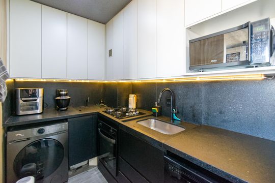 Área de Serviço de apartamento à venda com 1 quarto, 33m² em Jardim Prudência, São Paulo