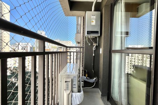 Varanda de apartamento para alugar com 1 quarto, 29m² em Vila Santa Catarina, São Paulo