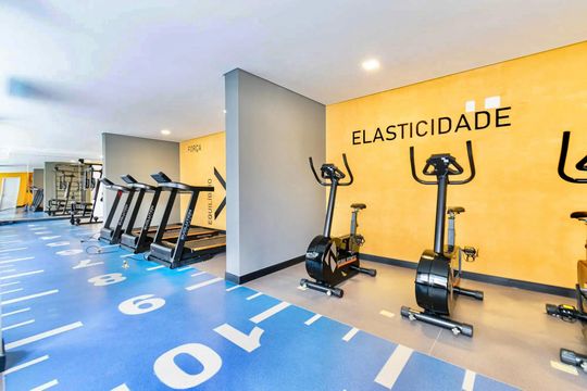 Área comum - Academia de apartamento para alugar com 1 quarto, 29m² em Vila Santa Catarina, São Paulo