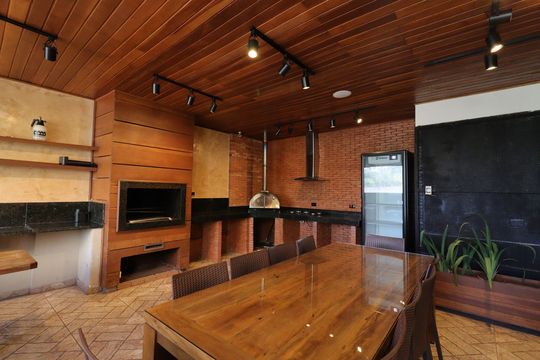 Área comum - Churrasqueira de apartamento para alugar com 3 quartos, 63m² em Jardim Taquaral, São Paulo