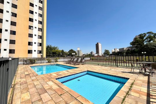 Área comum - Piscina de apartamento para alugar com 2 quartos, 60m² em Jardim Oriental, São Paulo