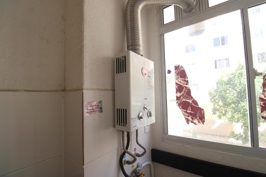 Área de serviço de apartamento para alugar com 2 quartos, 45m² em Pechincha, Rio de Janeiro