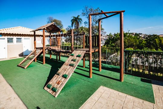 Área comum - Playground de apartamento à venda com 2 quartos, 44m² em Vila Esportiva, Vespasiano