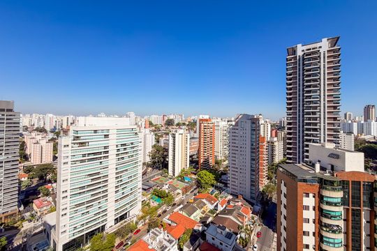 Varanda da Sala de apartamento à venda com 3 quartos, 165m² em Vila Mariana, São Paulo