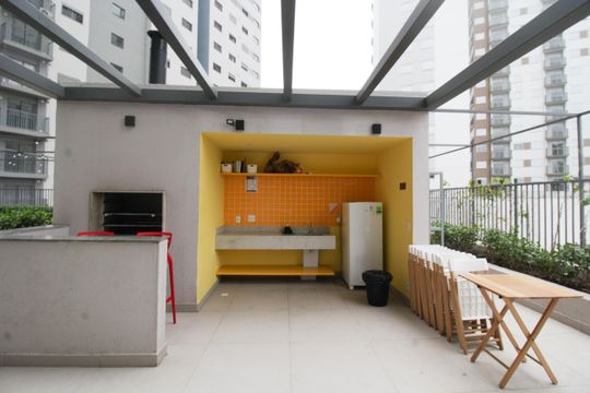 Área comum - Churrasqueira de apartamento para alugar com 2 quartos, 42m² em Vila Albertina, São Paulo