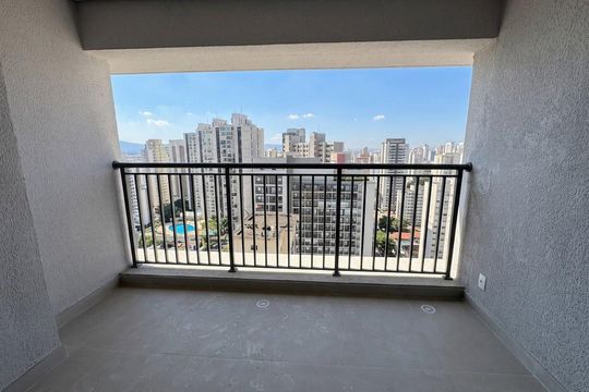 Varanda de kitnet/studio à venda com 1 quarto, 26m² em Perdizes, São Paulo