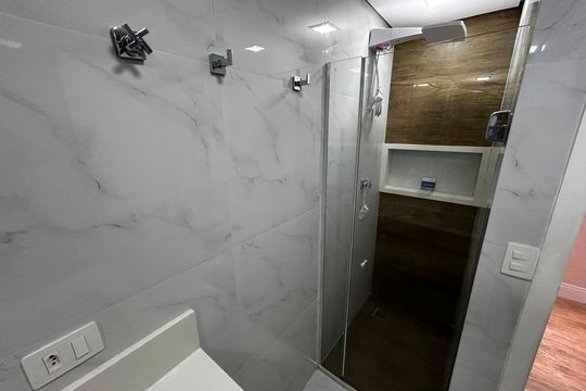Banheiro de apartamento para alugar com 2 quartos, 60m² em Santana, São Paulo
