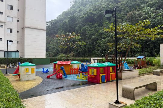 Área comum de apartamento para alugar com 2 quartos, 63m² em Marapé, Santos