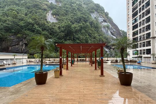 Área comum de apartamento para alugar com 2 quartos, 63m² em Marapé, Santos