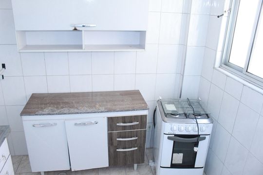 Cozinha de kitnet/studio à venda com 1 quarto, 47m² em Campos Elíseos, São Paulo