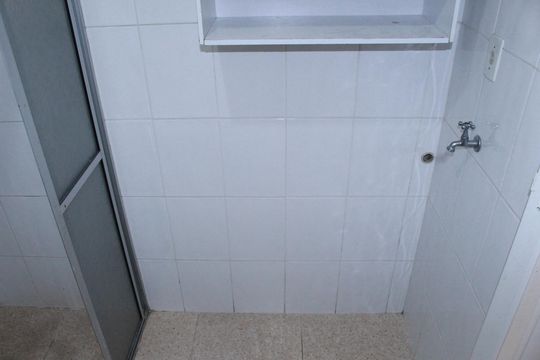Banheiro de kitnet/studio à venda com 1 quarto, 47m² em Campos Elíseos, São Paulo