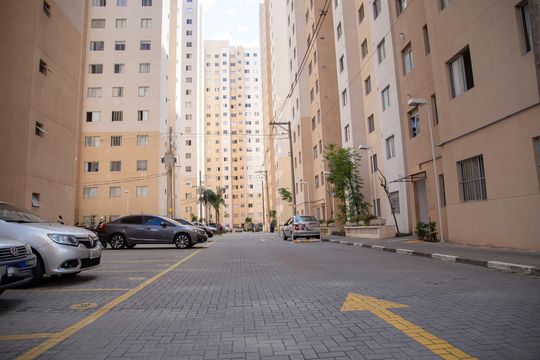 Área comum de apartamento para alugar com 2 quartos, 44m² em Jardim Concordia, Diadema