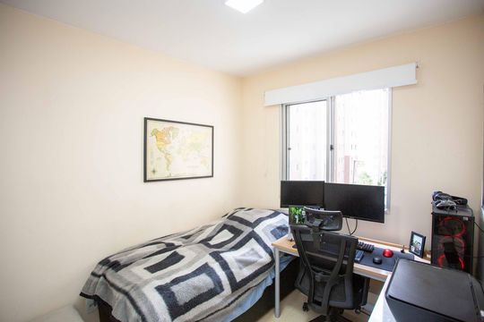 Quarto 1 de apartamento para alugar com 2 quartos, 44m² em Jardim Concordia, Diadema