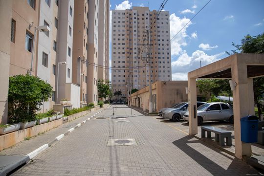 Área comum de apartamento para alugar com 2 quartos, 44m² em Jardim Concordia, Diadema