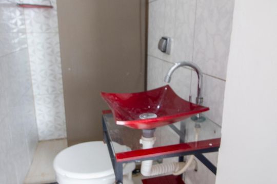Banheiro da Suíte de casa para alugar com 3 quartos, 150m² em Taquatinga Norte, Brasília