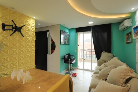 Sala de apartamento à venda com 3 quartos, 62m² em Jardim America da Penha, São Paulo