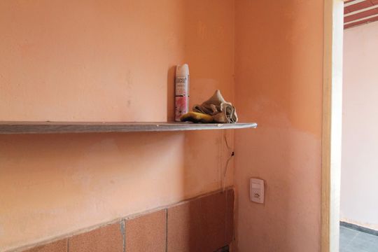 Cozinha de casa para alugar com 2 quartos, 46m² em Jardim dos Comerciários, Belo Horizonte