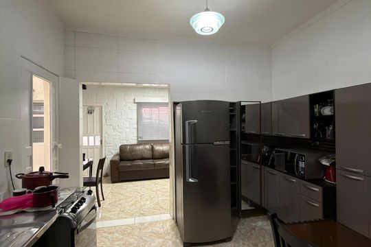 Cozinha de casa à venda com 1 quarto, 50m² em Alves Dias, São Bernardo do Campo