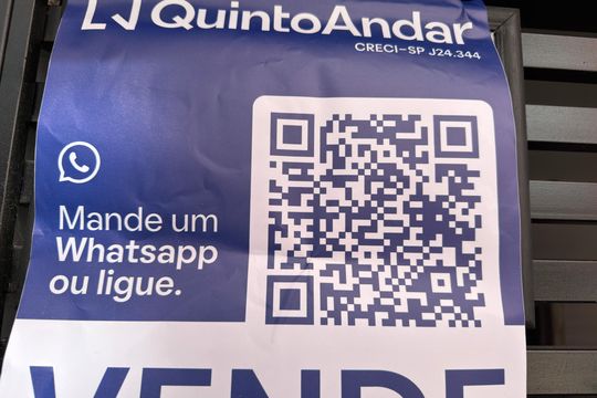 QR Code  de casa à venda com 1 quarto, 50m² em Alves Dias, São Bernardo do Campo