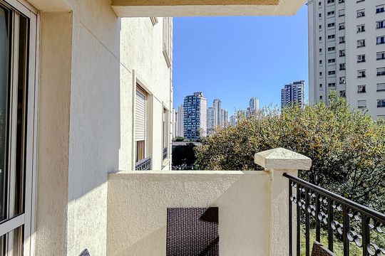 Varanda de apartamento à venda com 4 quartos, 128m² em Tatuapé, São Paulo