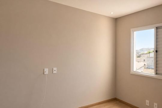 Quarto de apartamento para alugar com 2 quartos, 55m² em Jardim Rodrigues Alves, Ferraz de Vasconcelos