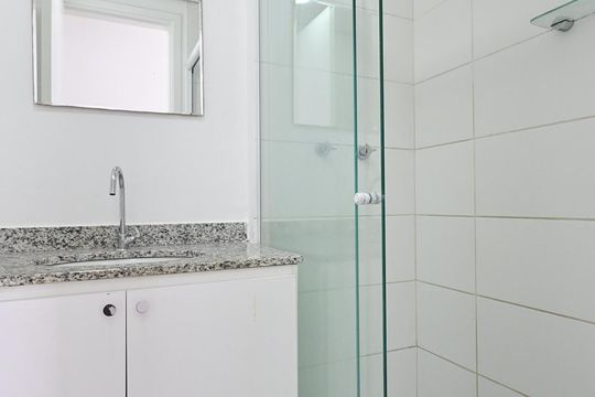 Banheiro Suíte de apartamento à venda com 3 quartos, 65m² em Morumbi, São Paulo