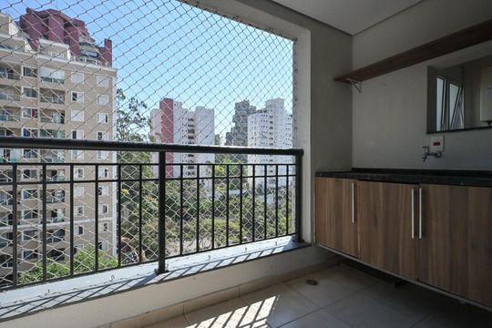Varanda de apartamento à venda com 3 quartos, 65m² em Morumbi, São Paulo