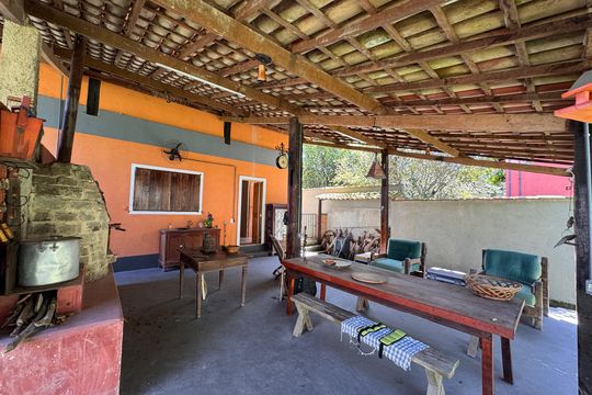 Área externa de casa de condomínio à venda com 4 quartos, 490m² em Vargem Grande, Rio de Janeiro