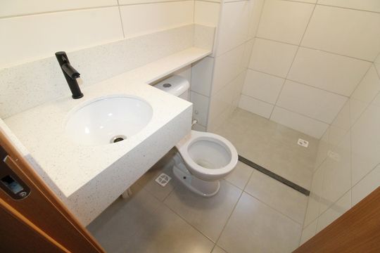 Banheiro de apartamento para alugar com 2 quartos, 52m² em Conjunto Residencial Flamboyant, São José dos Campos