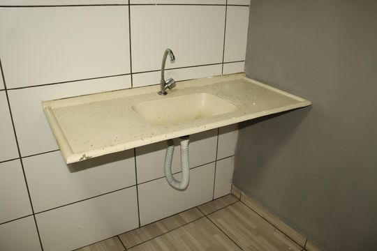 Sala/Cozinha de casa para alugar com 1 quarto, 30m² em Jardim Nove de Julho, São Paulo