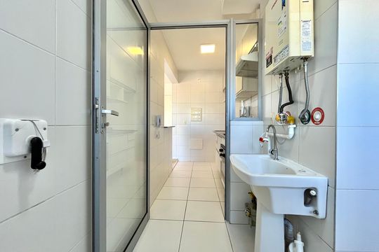 Área de Serviço de apartamento à venda com 2 quartos, 51m² em Vila Santa Catarina, São Paulo