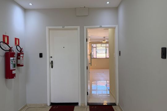 Área comum de apartamento para alugar com 2 quartos, 85m² em Encruzilhada, Santos