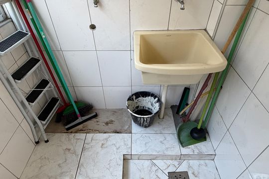 Cozinha e Área de Serviço de apartamento para alugar com 2 quartos, 85m² em Encruzilhada, Santos