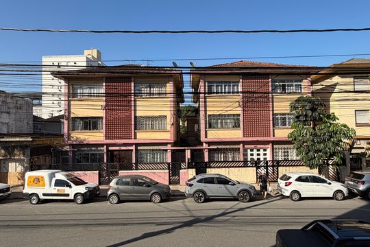 Vista da Sala de apartamento para alugar com 2 quartos, 85m² em Encruzilhada, Santos