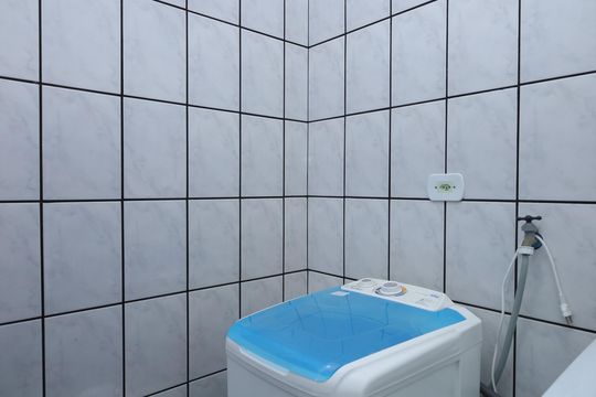 Área de Serviço de casa para alugar com 2 quartos, 55m² em Jardim Planalto, São Paulo