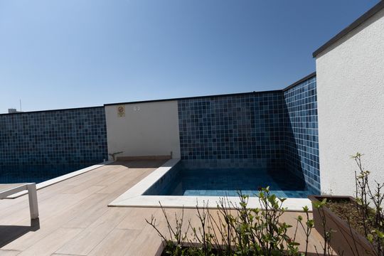 Área comum - Piscina de kitnet/studio à venda com 1 quarto, 32m² em Vila Dom Pedro Ii, São Paulo