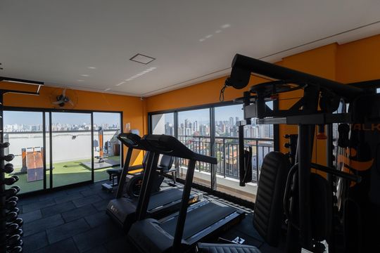Área comum - Academia de kitnet/studio à venda com 1 quarto, 32m² em Vila Dom Pedro Ii, São Paulo