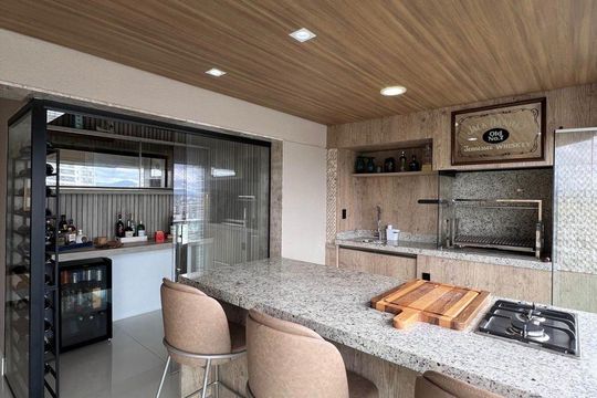 Varanda de apartamento à venda com 3 quartos, 212m² em Alphaville Industrial, Barueri