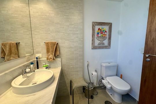 Banheiro 1 de apartamento à venda com 3 quartos, 153m² em Campo Belo, São Paulo