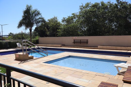 Área comum - Piscina de apartamento para alugar com 2 quartos, 50m² em Parque São Lourenço, São Paulo