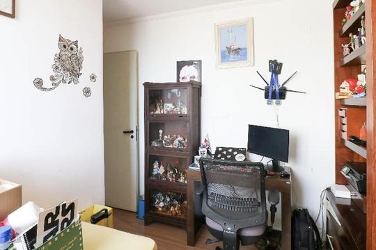 Quarto de apartamento à venda com 3 quartos, 84m² em Santo Amaro, São Paulo