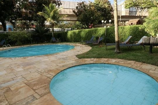 Área externa de apartamento à venda com 3 quartos, 84m² em Santo Amaro, São Paulo