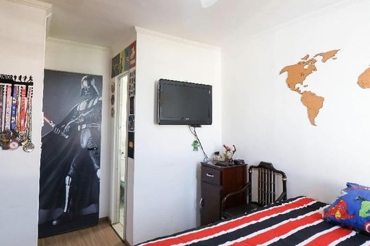 Quarto de apartamento à venda com 3 quartos, 84m² em Santo Amaro, São Paulo