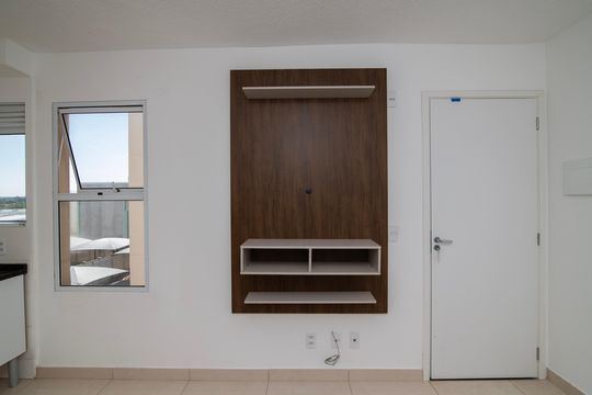 Sala de apartamento para alugar com 2 quartos, 40m² em Jardim Santa Esmeralda, Hortolândia