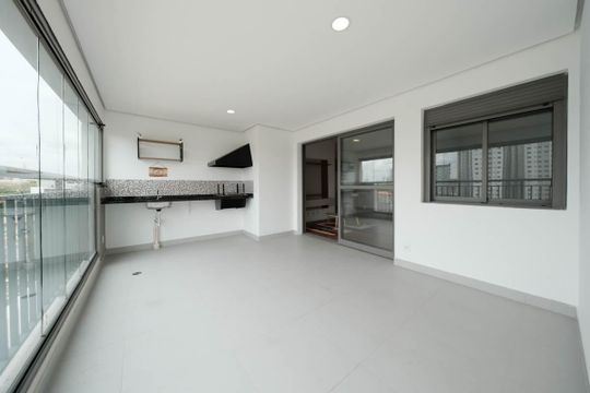 Varanda de apartamento para alugar com 3 quartos, 110m² em Vila Guilhermina, São Paulo