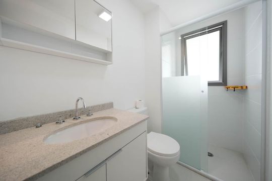 Suíte 1 de apartamento para alugar com 3 quartos, 110m² em Vila Guilhermina, São Paulo