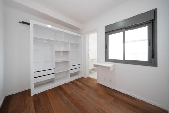 Suíte 1 de apartamento para alugar com 3 quartos, 110m² em Vila Guilhermina, São Paulo