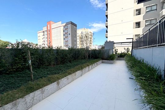 Área comum de apartamento para alugar com 3 quartos, 110m² em Vila Guilhermina, São Paulo