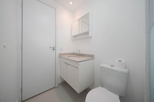 Suíte 1 de apartamento para alugar com 3 quartos, 110m² em Vila Guilhermina, São Paulo